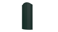Штакетник Европланка 126x0,5 мм, 6005 транспортный красный