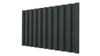 Профнастил С21 1051/1000x0,45 мм, 6009 пихтовый зелёный матовый