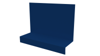 Примыкание боковое фальц 25x65x130 мм, 5005 сигнальный синий глянцевый