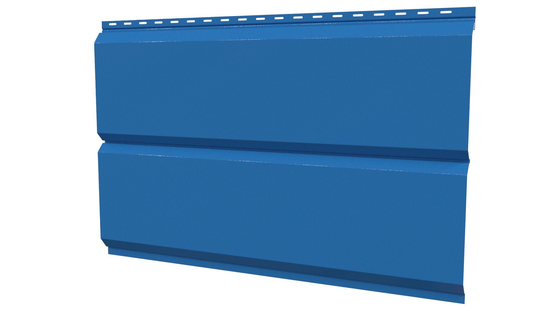 Л-брус 264/240x0,4 мм, 5015 небесно-синий глянцевый