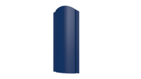 Штакетник Европланка 126x0,45 мм, 5005 сигнальный синий глянцевый