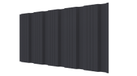 Профнастил К20 1195/1130x0,5 мм, 7024 графитовый серый стальной бархат