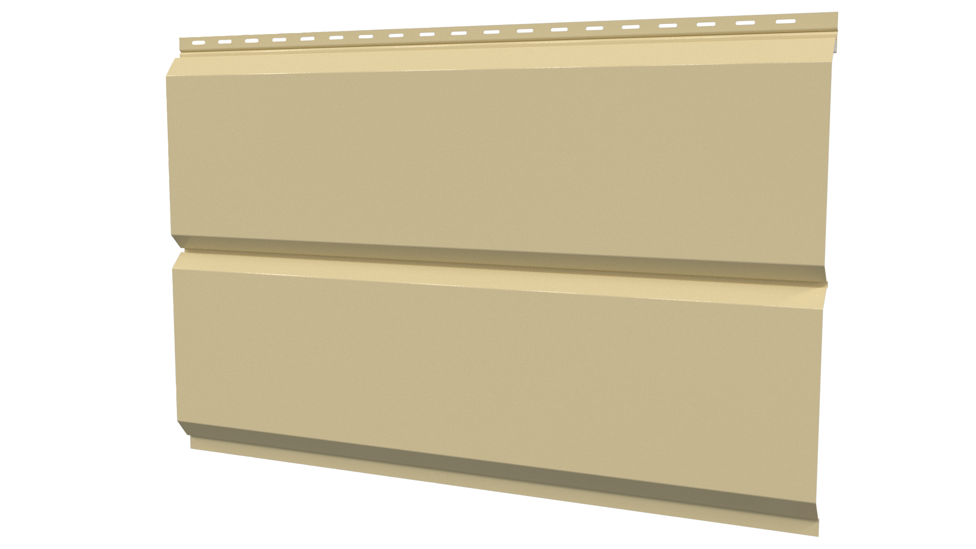 Л-брус 264/240x0,5 мм, 1014 слоновая кость глянцевый