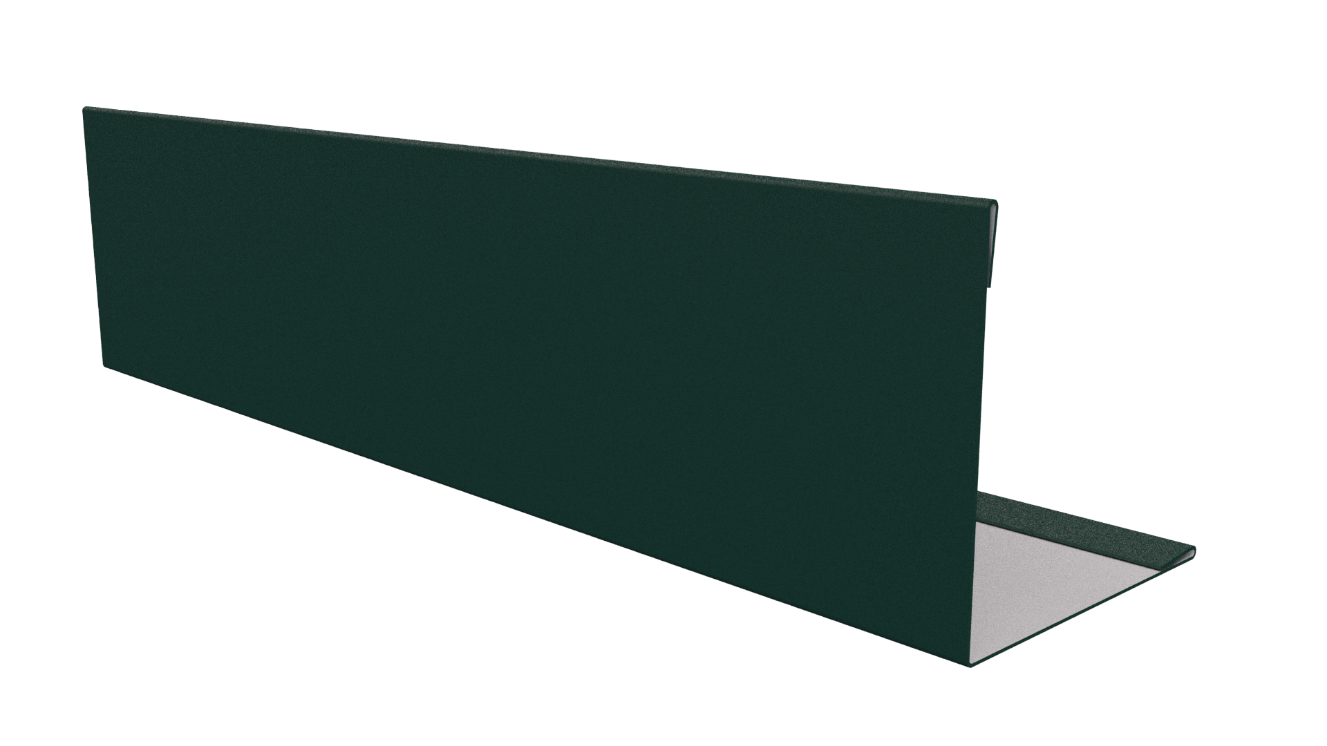 Планка завершающая 10x50x50x10 мм, 6005 зеленый мох матовый