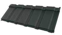 Металлочерепица Каскад 1195/1130x0,5 мм, 6009 пихтовый зелёный матовый
