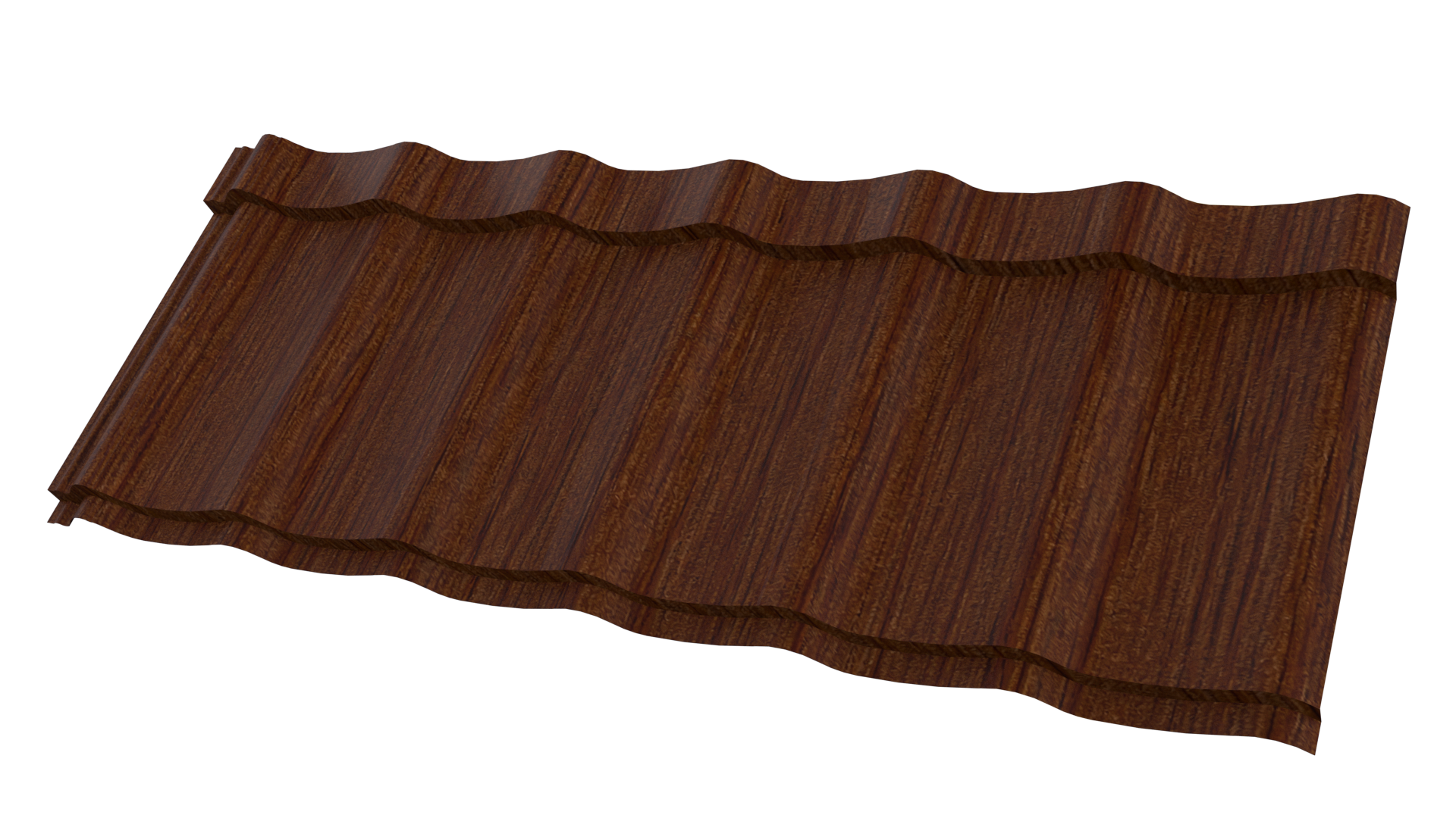 Профиль Феникс 1180/1100x0,45 мм, 8019 Золотистый дуб 3D