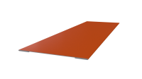 Планка стыковочная 60x2000 мм, 2004 оранжевый глянцевый