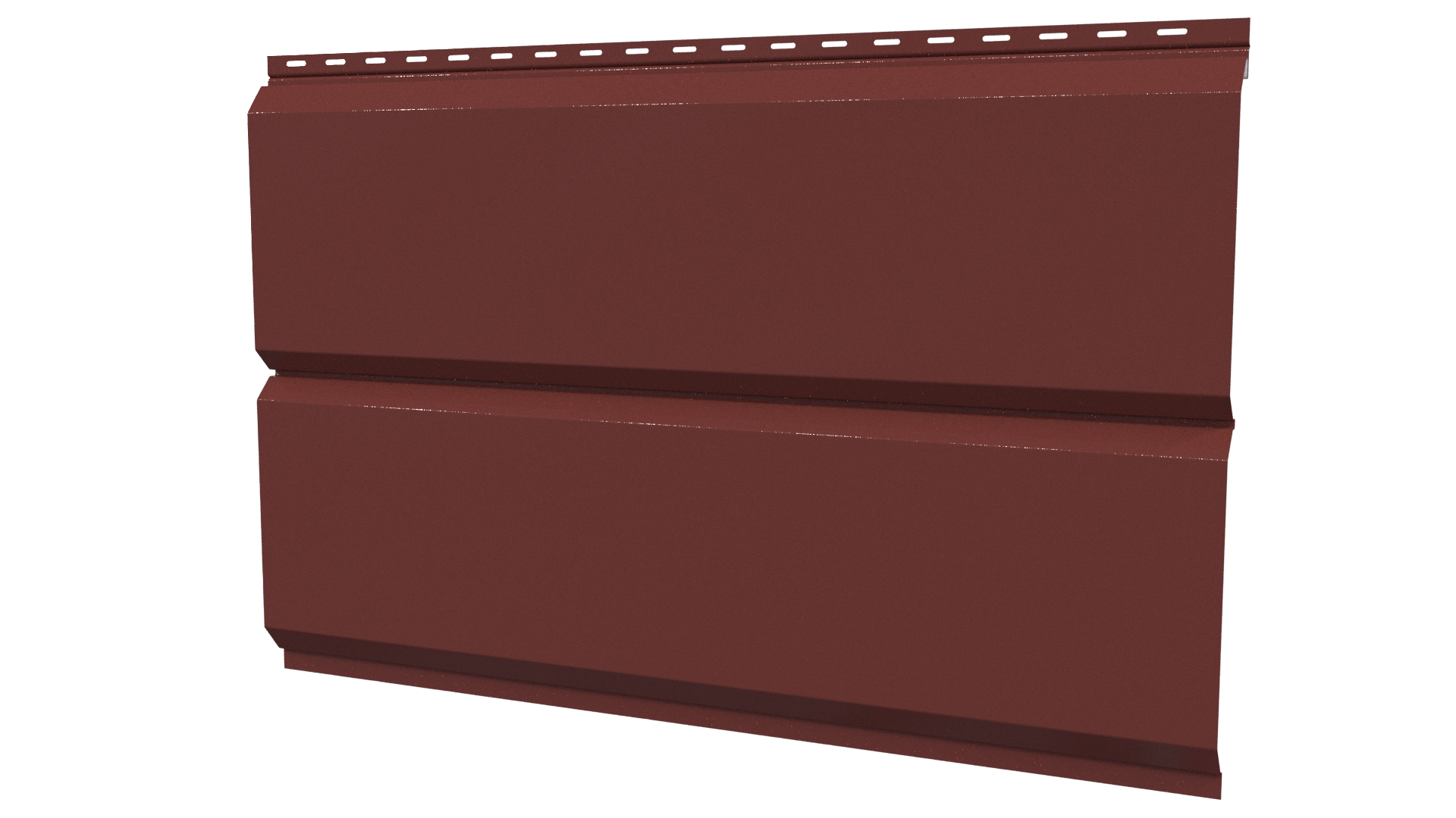 Л-брус 264/240x0,5 мм, 3009 оксид красный глянцевый