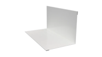 Угол внутрений 100x100x2000 мм, 9003 сигнальный белый глянцевый