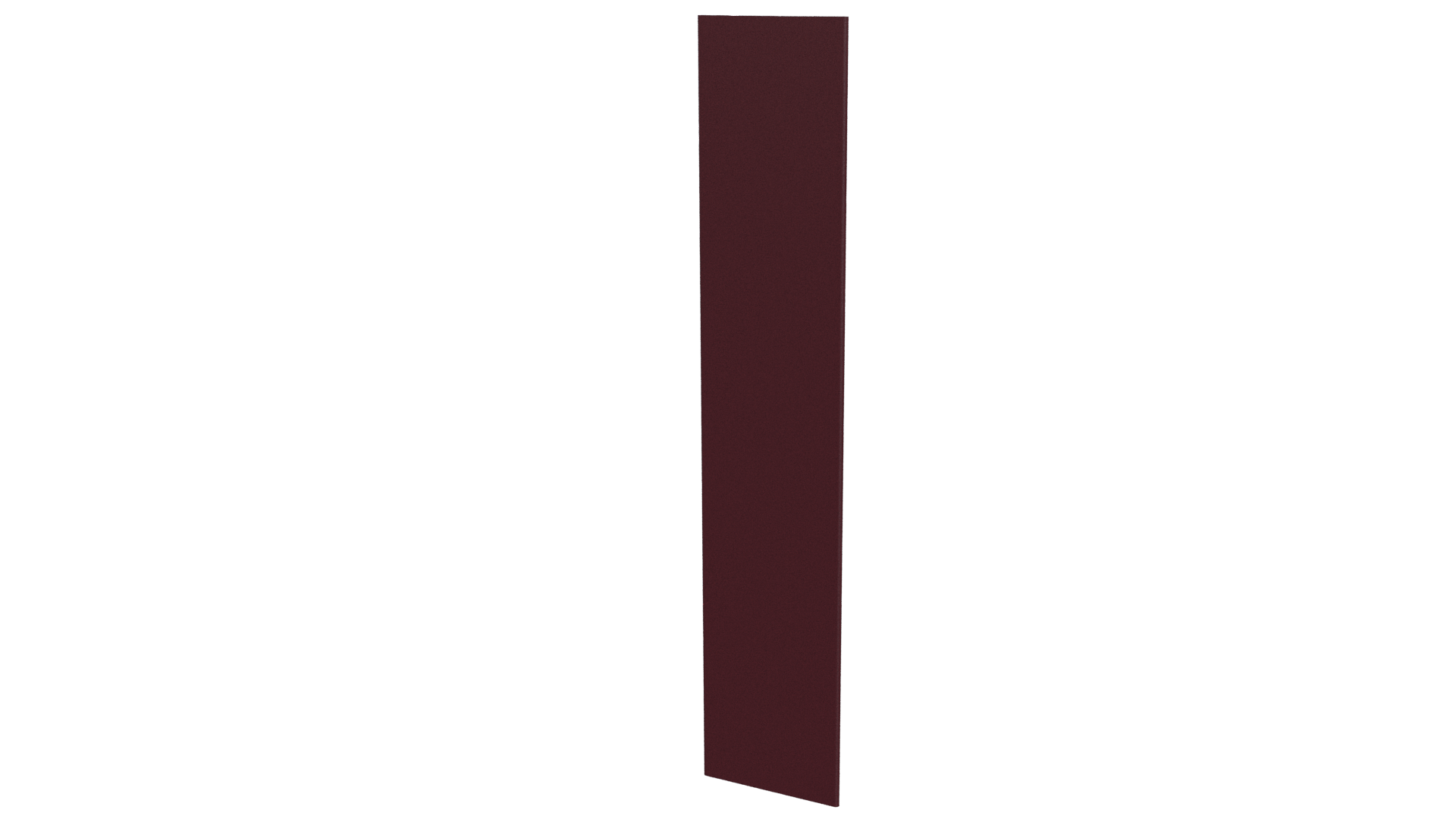 Крепежная планка 10x40x10 мм, 3005 винно-красный матовый