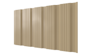 Профнастил К20 1195/1130x0,5 мм, 1014 слоновая кость глянцевый