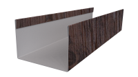 Стойка 40x60x40 мм, Морёный дуб 3D