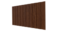 Профнастил С8 1200/1150x0,45 мм, Золотой орех 3D