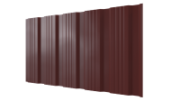 Профнастил К20 1195/1130x0,4 мм эконом, 3009 оксид красный глянцевый