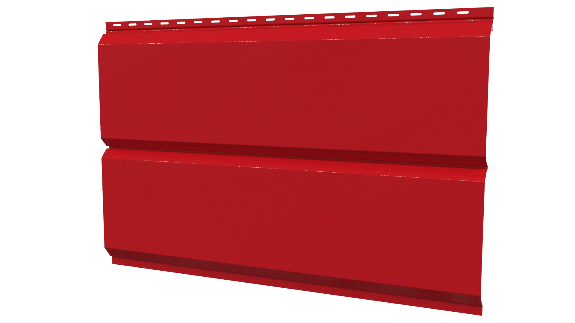 Л-брус 264/240x0,5 мм, 3020 транспортный красный глянцевый