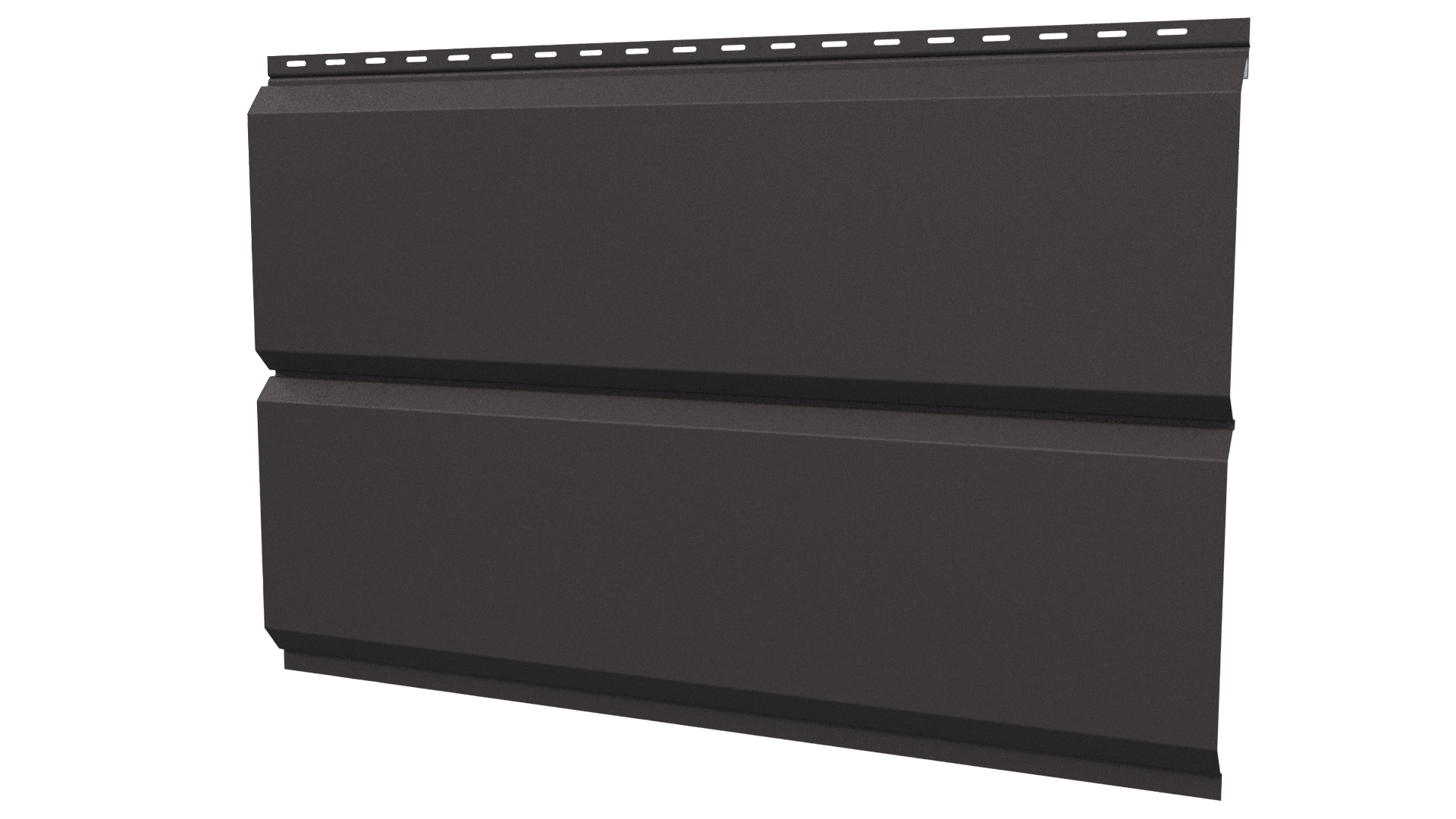 Л-брус 264/240x0,5 мм, 8019 серо-коричневый матовый