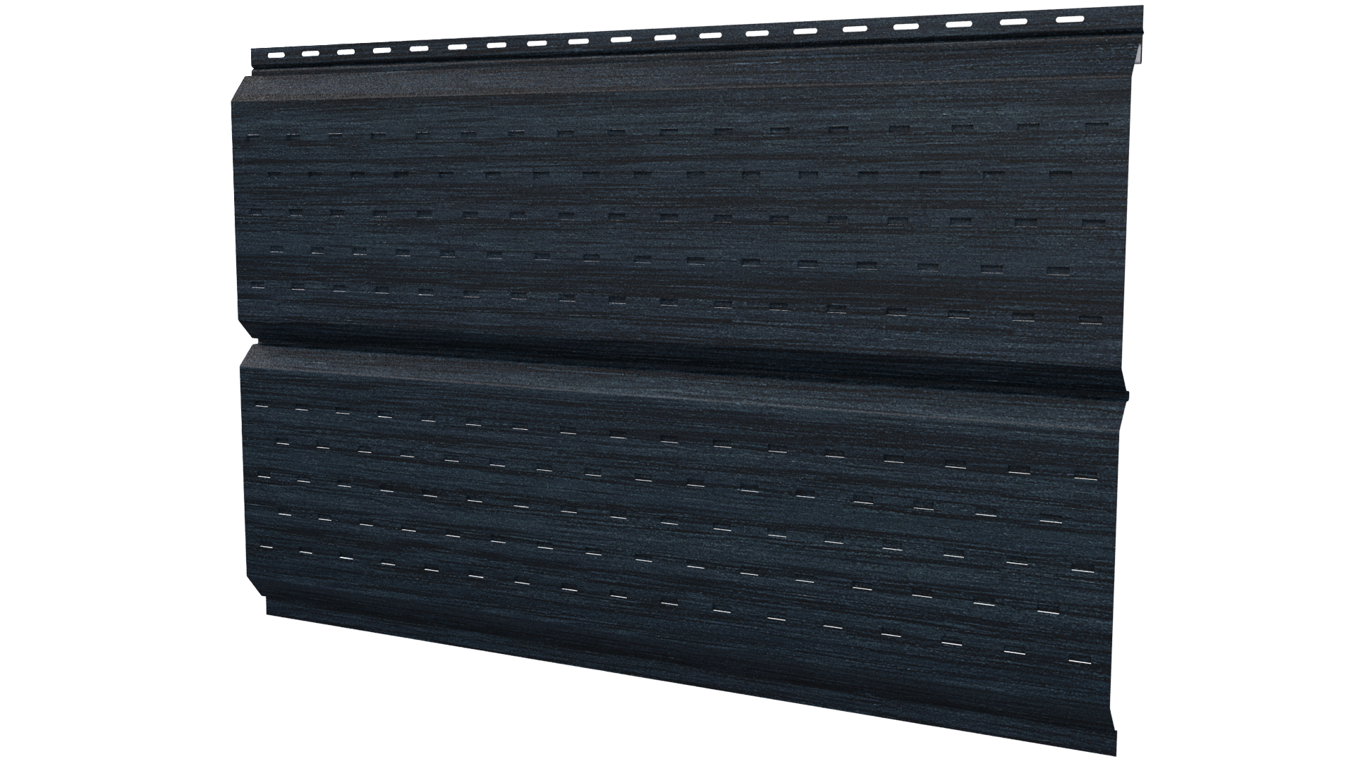 Софит Л-брус перфорированный 264/241x0,45 мм, Морион 3D