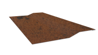Планка крепёжная фальц 50x17x29 мм, Картэн