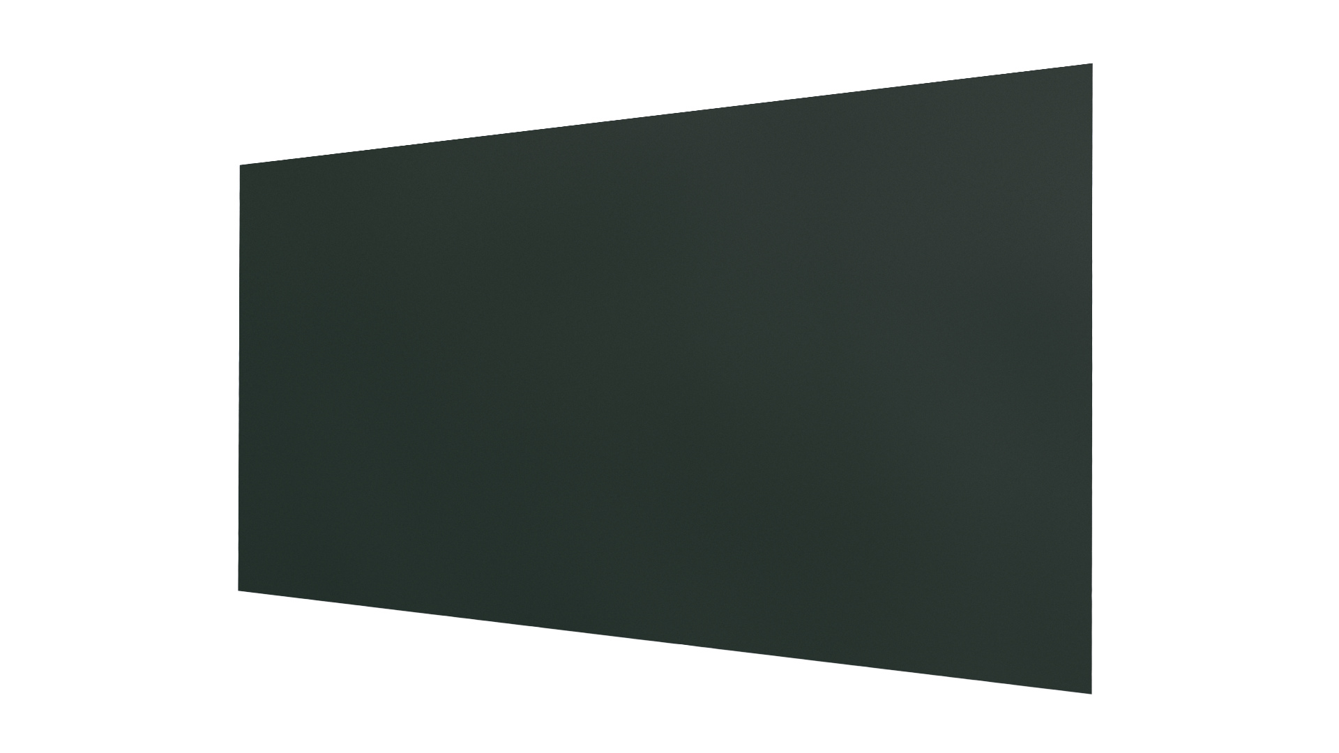 Плоский лист 1250x0,45 мм, 6009 пихтовый зелёный матовый