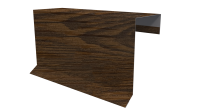 Планка торцевая фальц 65x97 мм, Дуб Локарно 3D