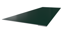 Планка завершающая 65x2000 мм, 6005 зеленый мох глянцевый