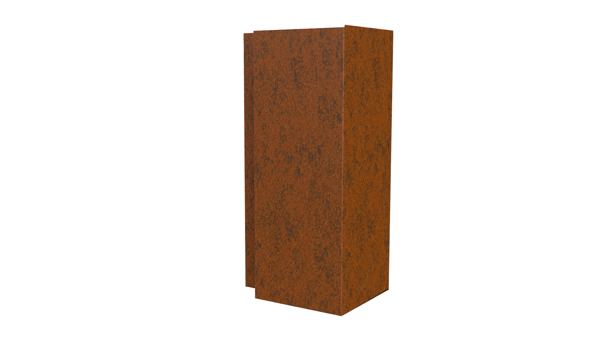 Планка угла наружного сложная Блок-хаус 110x110x2000 мм, Картэн