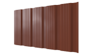 Профнастил К20 1195/1130x0,3 мм, 8004 медно-коричневый глянцевый