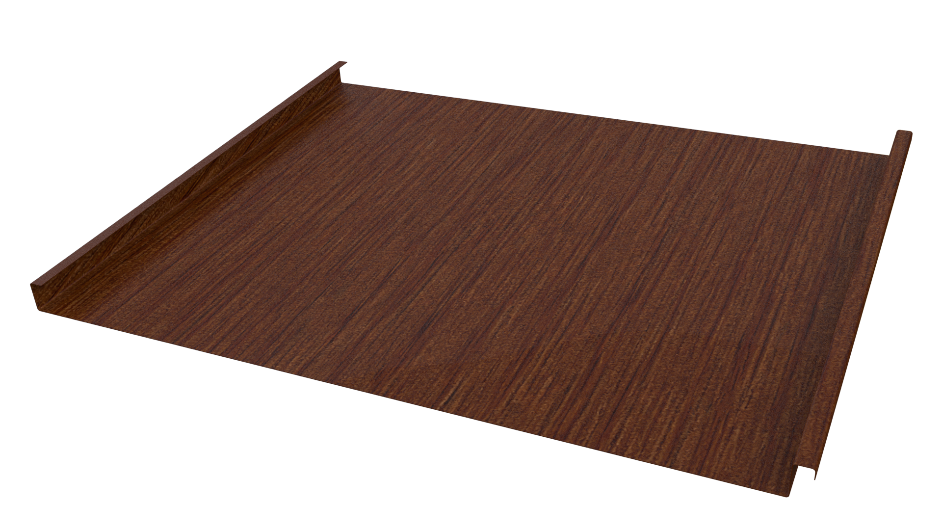 Фальцевая кровля 562/550x0,45 мм, Золотистый дуб 3D