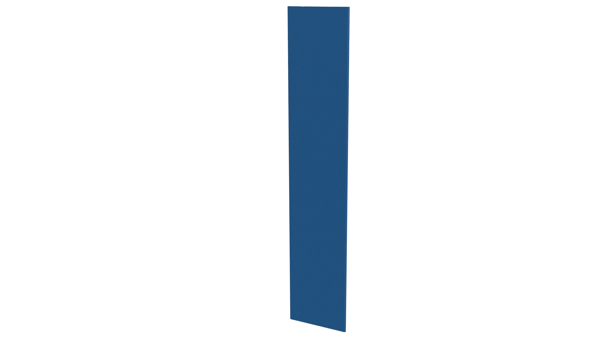 Крепежная планка 10x40x10 мм, 5015 небесно-синий глянцевый