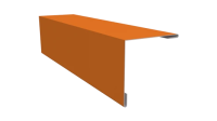 Угол наружний 50x50x2000 мм, 2011 насыщенный оранжевый глянцевый
