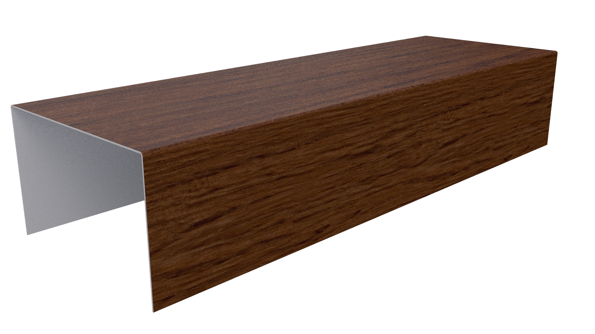 Крышка 40x65x40 мм, Золотой орех 3D