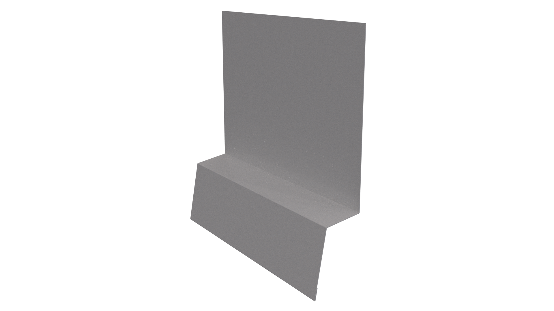 Планка стартовая фальц 135x30x55 мм, 7047 телегрей 4 глянцевый