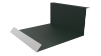 Планка примыкания нижняя 100x200x2000 мм, 6009 пихтовый зеленый матовый