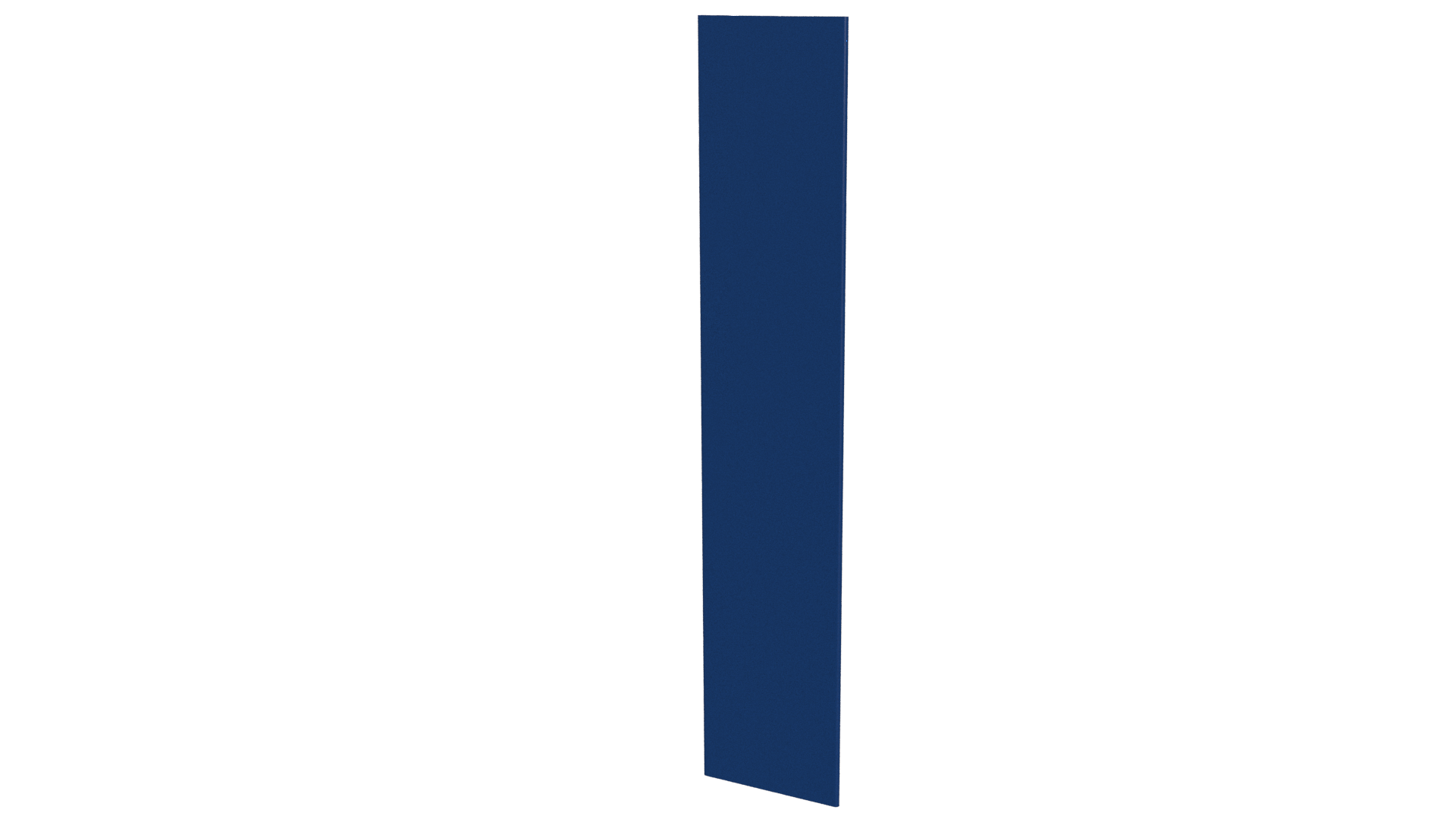 Крепежная планка 10x40x10 мм, 5005 сигнальный синий глянцевый