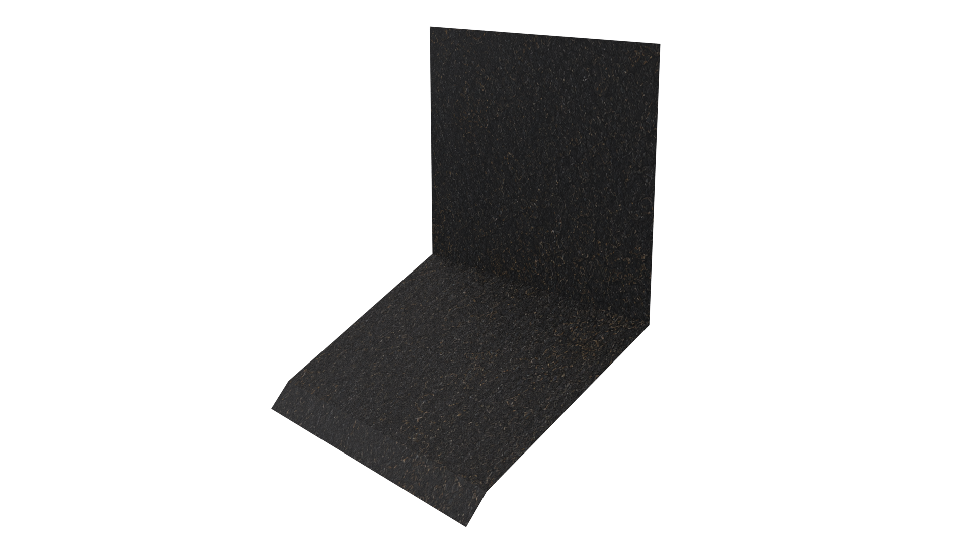 Планка примыкания верхняя к стене фальц 150x130x20 мм, Картэн тёмный