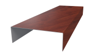 Декоративная накладка 20x60x20 мм, Antique wood