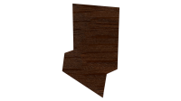 Планка стартовая фальц 135x30x55 мм, Дуб Кельтик 3D