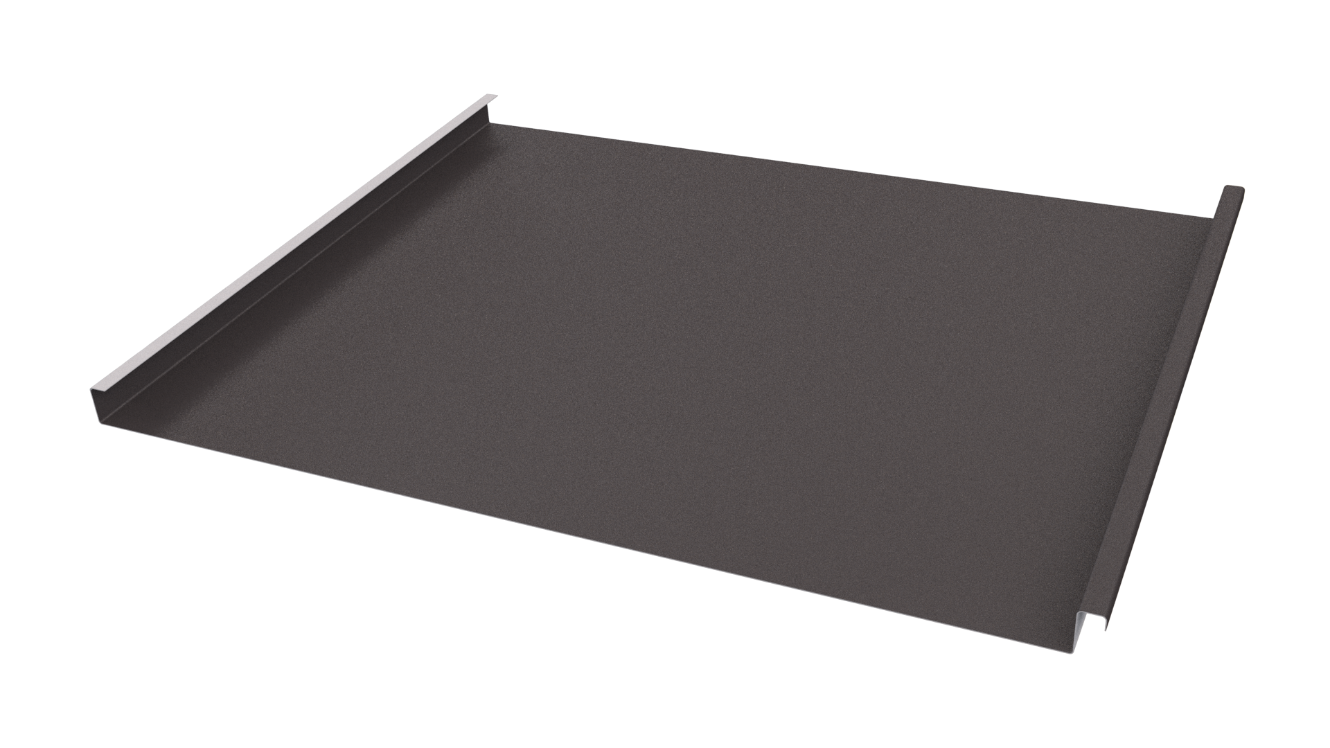 Фальцевая кровля 562/550x0,5 мм, 8019 серо-коричневый матовый