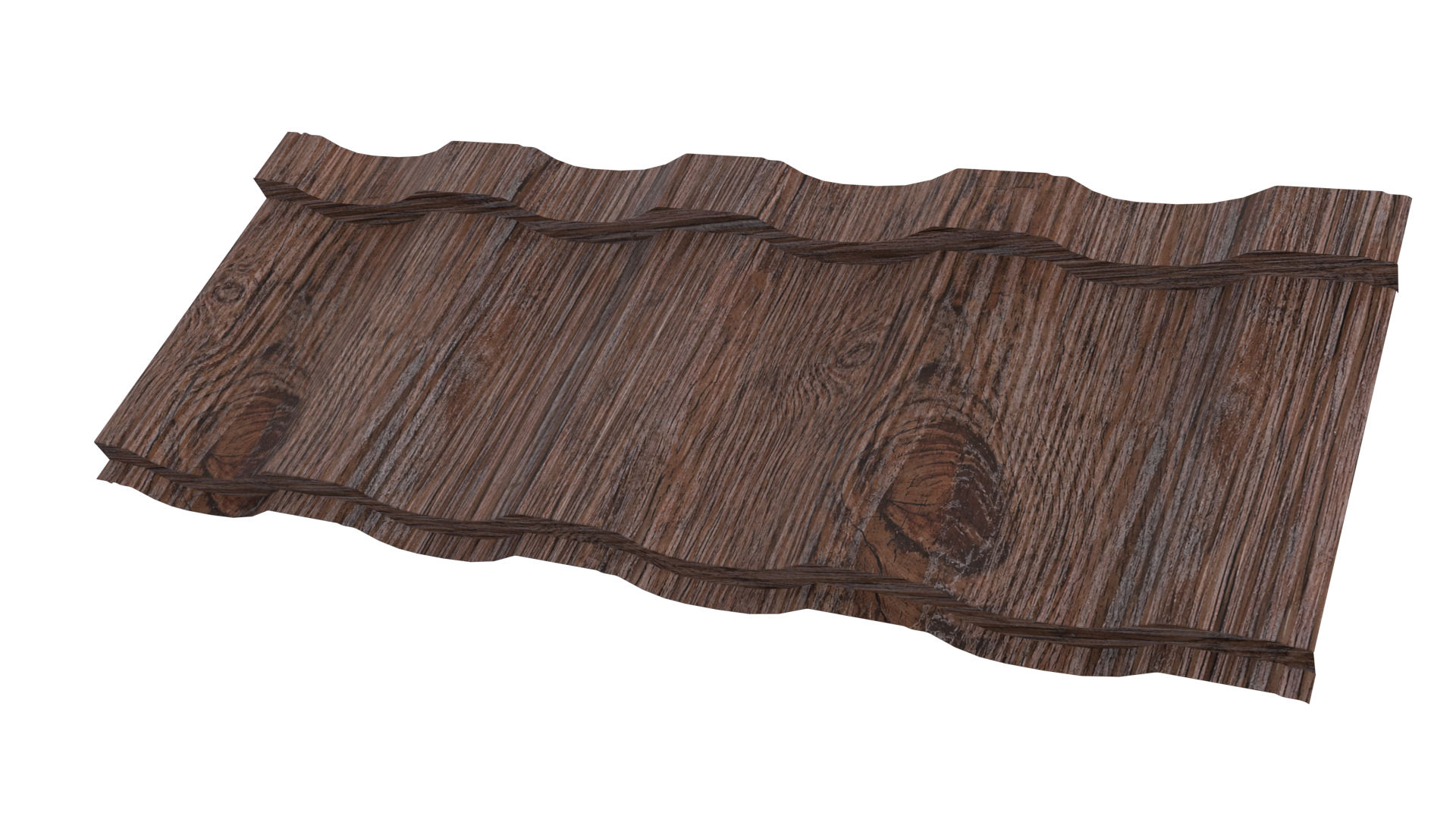 Профиль Орион 25 1200/1150x0,45 мм, Морёный дуб 3D