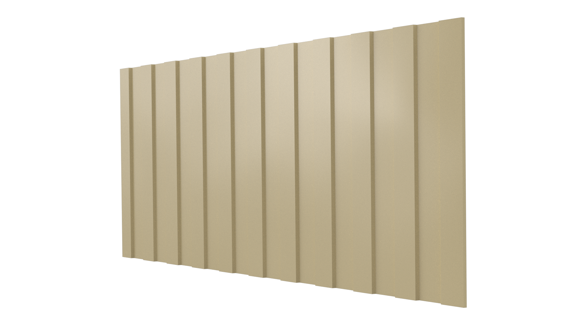 Профнастил С8 1200/1150x0,45 мм, 1014 слоновая кость глянцевый