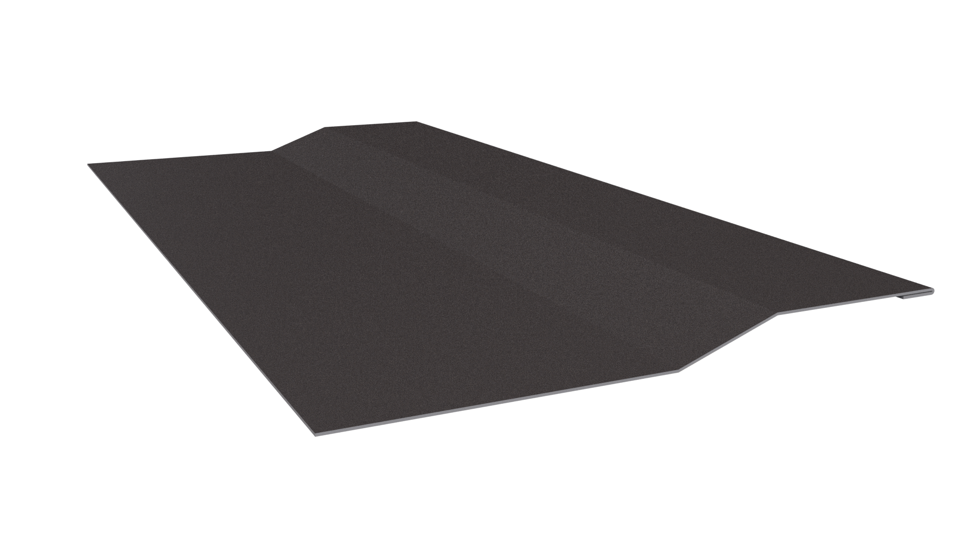 Планка крепёжная фальц 50x17x29 мм, 0,45 8019 серо-коричневый