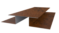 Планка стыковочная сложная Блок-хаус 110x2000 мм, Картэн