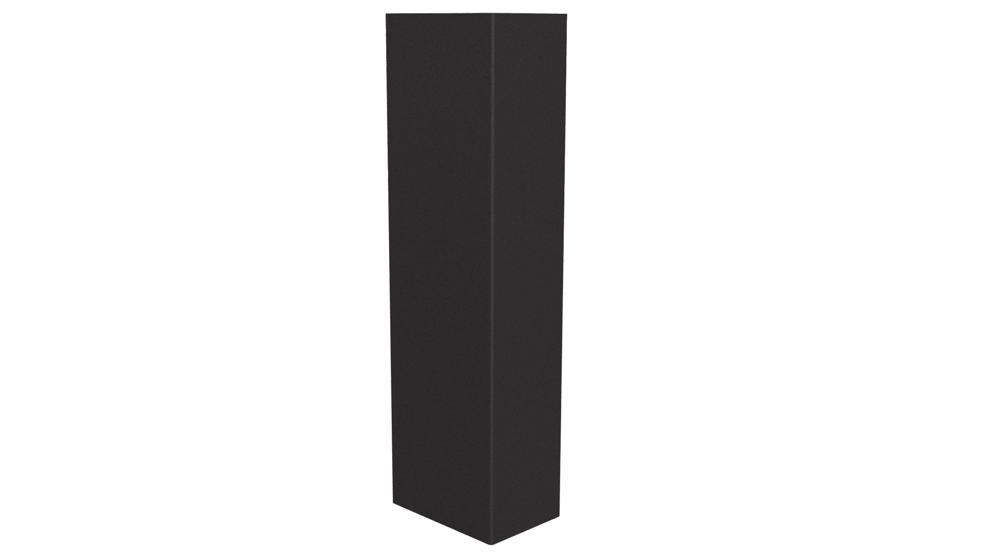 Стойка 40x60x40 мм, 8019 серо-коричневый матовый