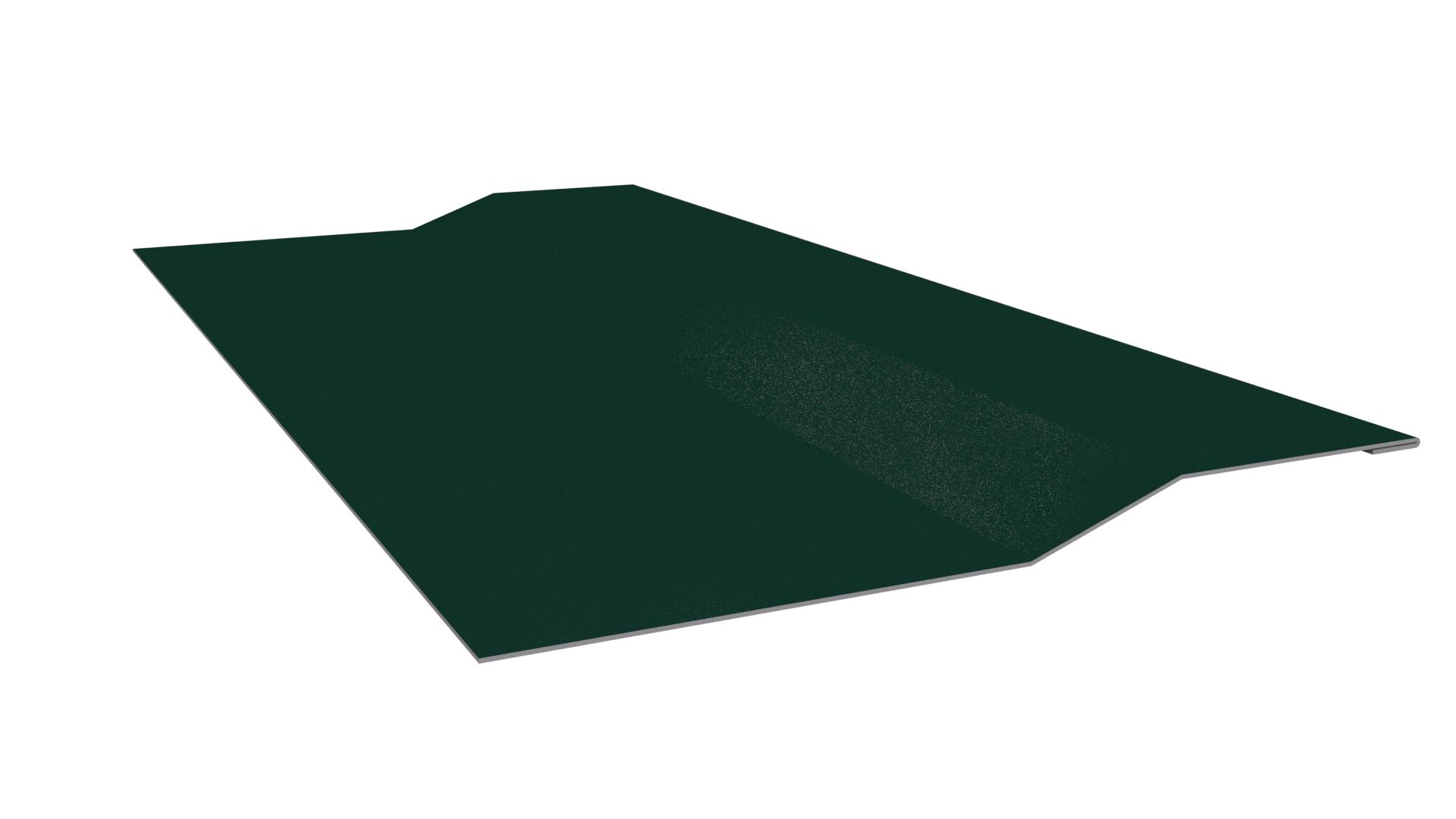Планка крепёжная фальц 50x17x29 мм, 6005 зеленый мох глянцевый