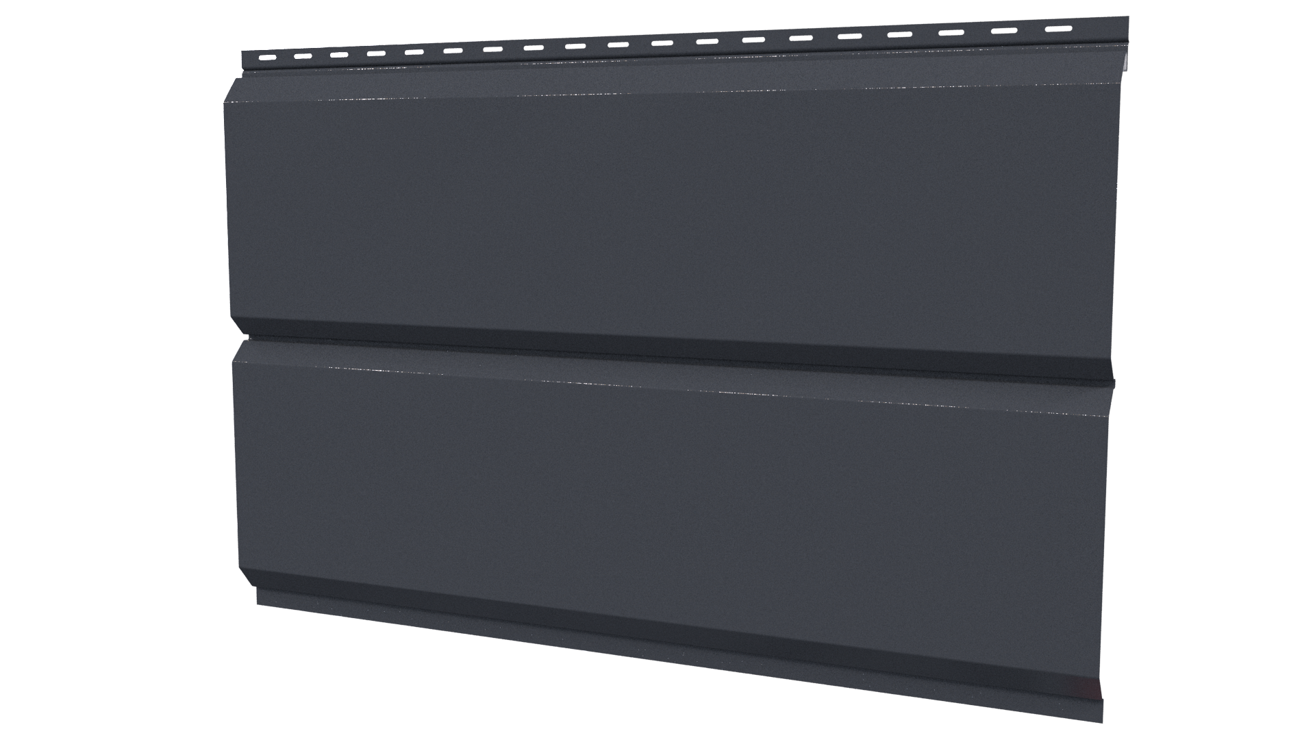 Л-брус 264/240x0,5 мм, 7024 графитовый серый глянцевый