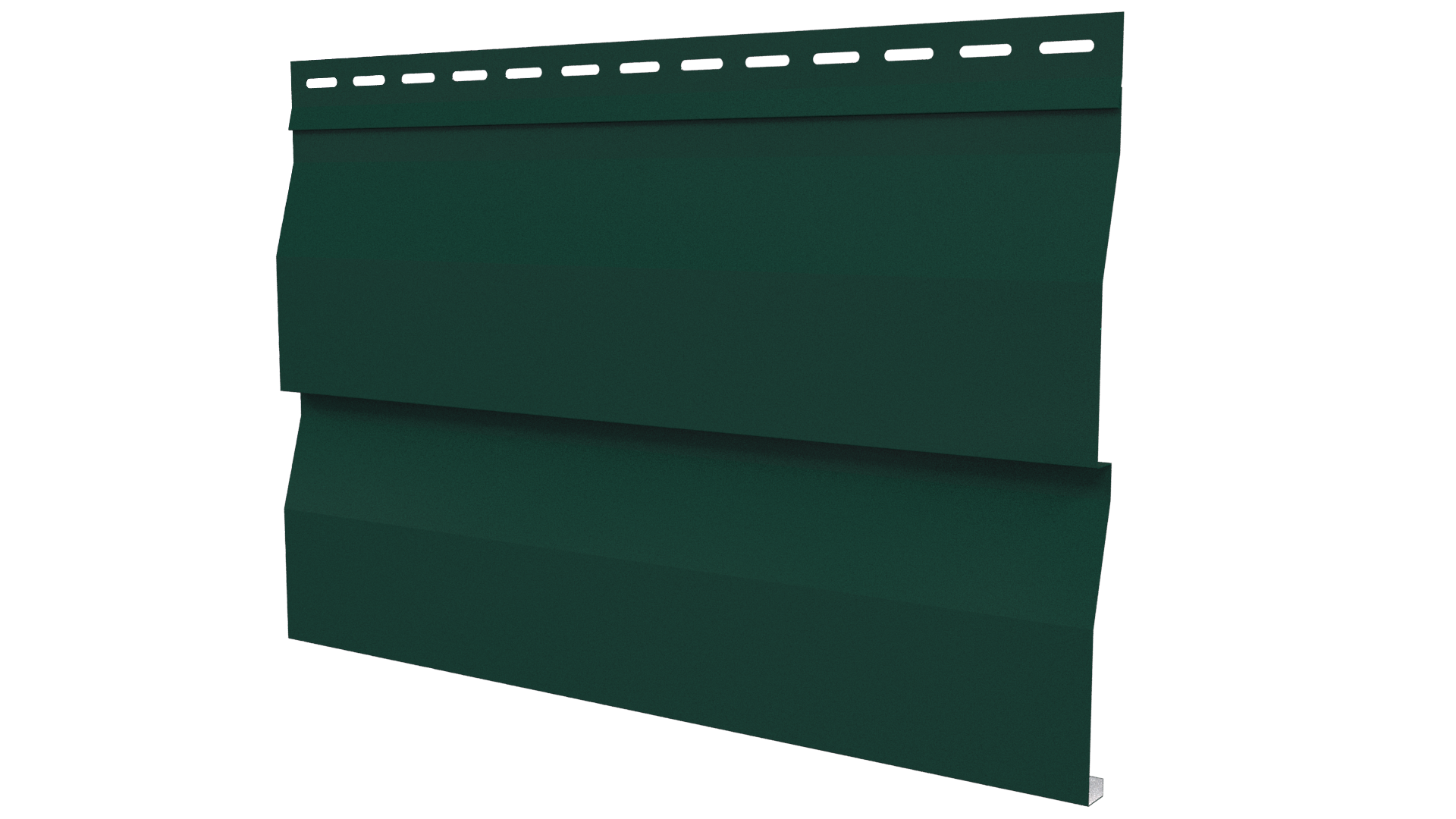 Корабельная доска 267/236x0,45 мм, 6005 зеленый мох глянцевый
