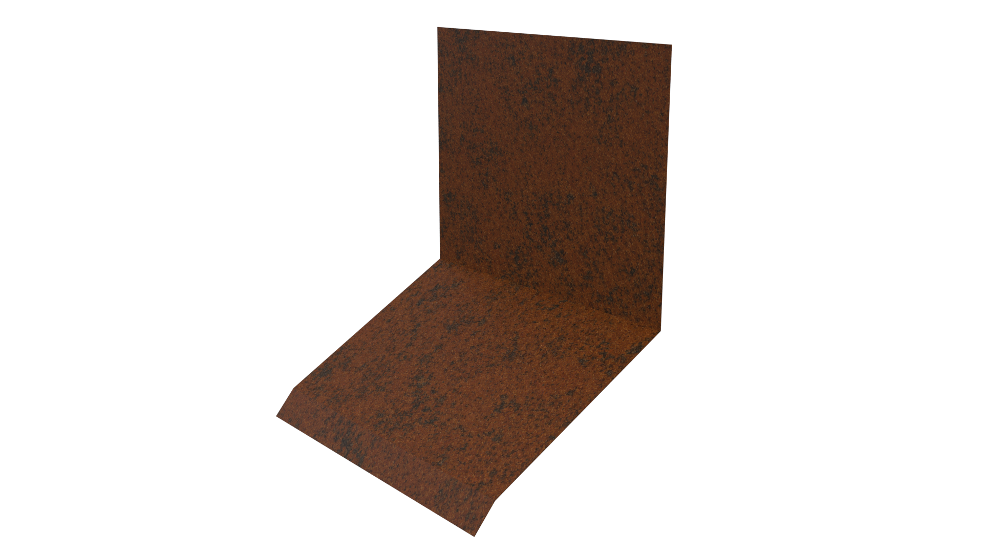 Планка примыкания верхняя к стене фальц 150x130x20 мм, Картэн