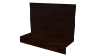Примыкание боковое фальц 25x65x130 мм, Antique wood