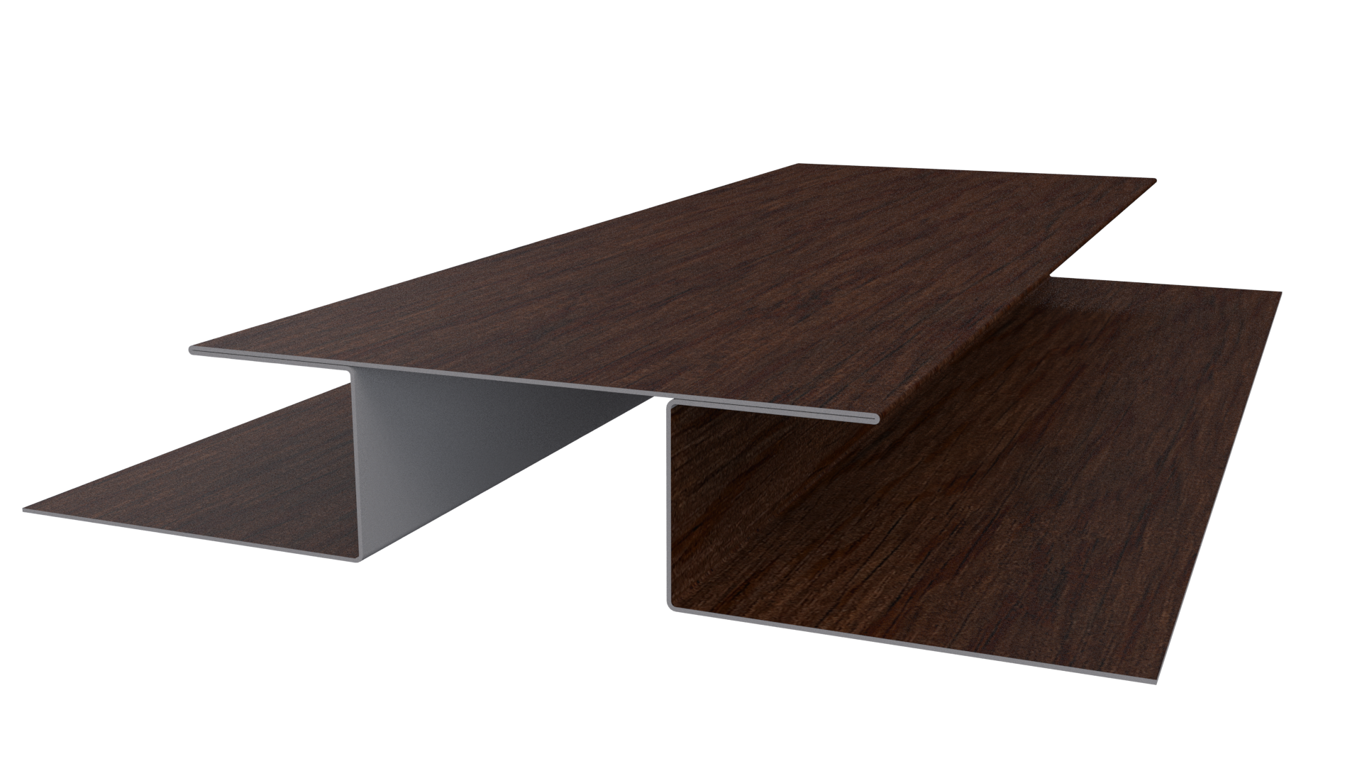 Планка стыковочная сложная 75x2000 мм, Античный дуб 3D