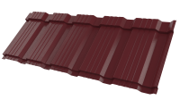 Профиль Пегас 1195/1130x0,45 мм, 3005 винно-красный глянцевый